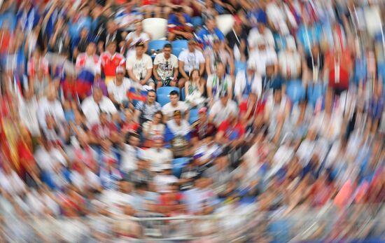 Футбол. ЧМ-2018. Матч Уругвай - Россия