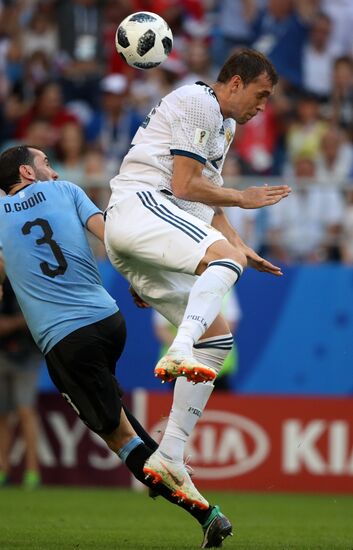 Футбол. ЧМ-2018. Матч Уругвай - Россия