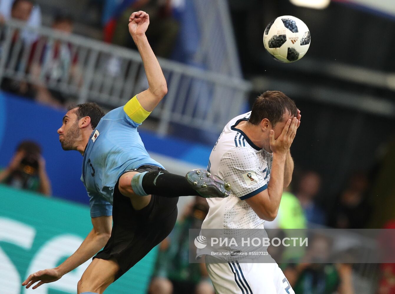 Футбол. ЧМ-2018. Матч Уругвай - Россия