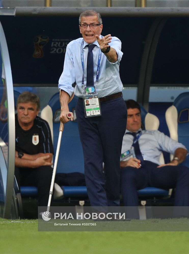 Футбол. ЧМ-2018. Матч Уругвай - Россия