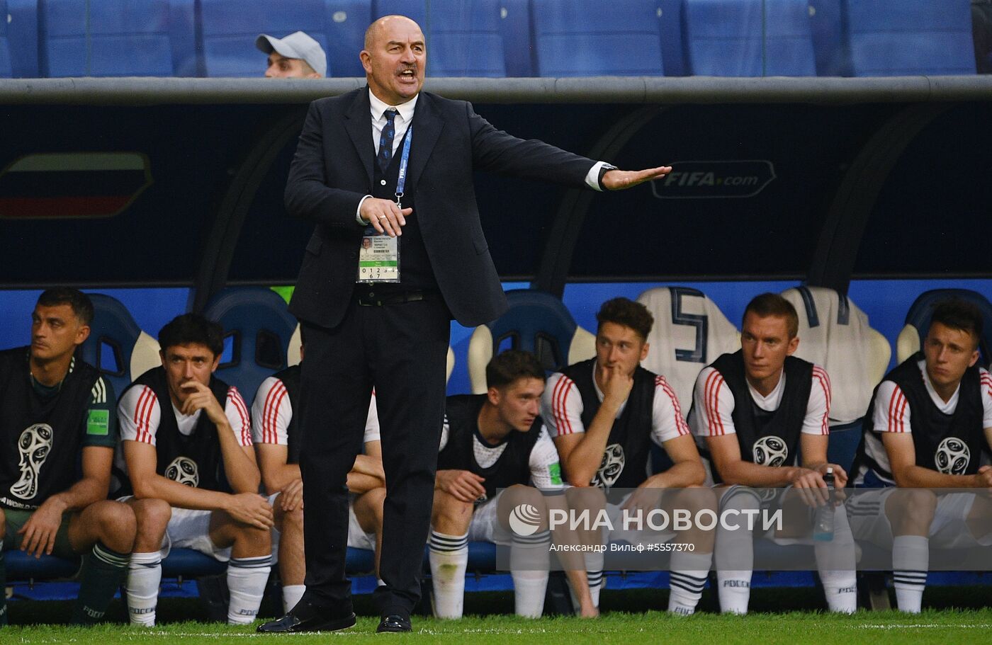 Футбол. ЧМ-2018. Матч Уругвай - Россия