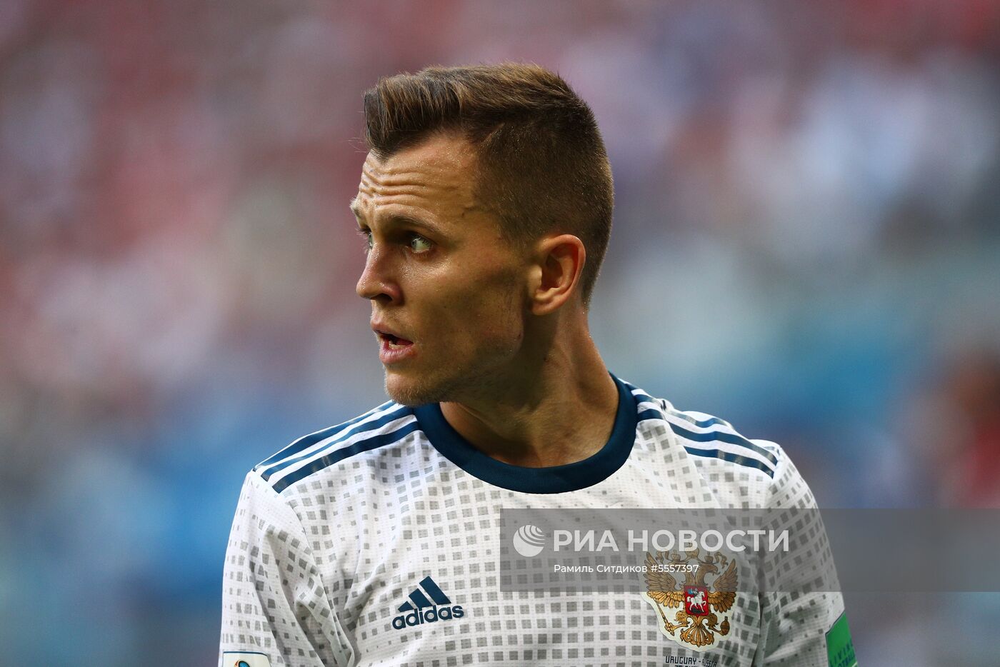 Футбол. ЧМ-2018. Матч Уругвай - Россия