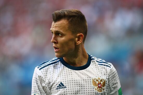 Футбол. ЧМ-2018. Матч Уругвай - Россия