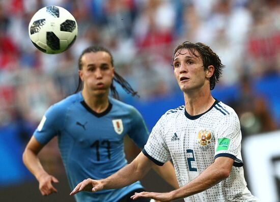 Футбол. ЧМ-2018. Матч Уругвай - Россия