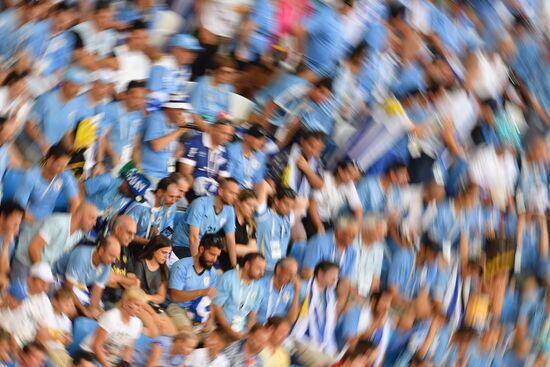 Футбол. ЧМ-2018. Матч Уругвай - Россия