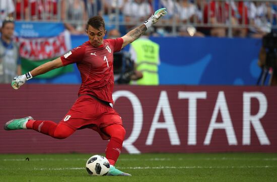 Футбол. ЧМ-2018. Матч Уругвай - Россия