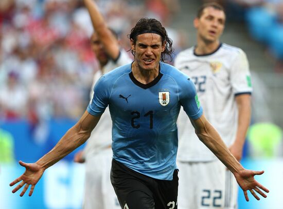 Футбол. ЧМ-2018. Матч Уругвай - Россия