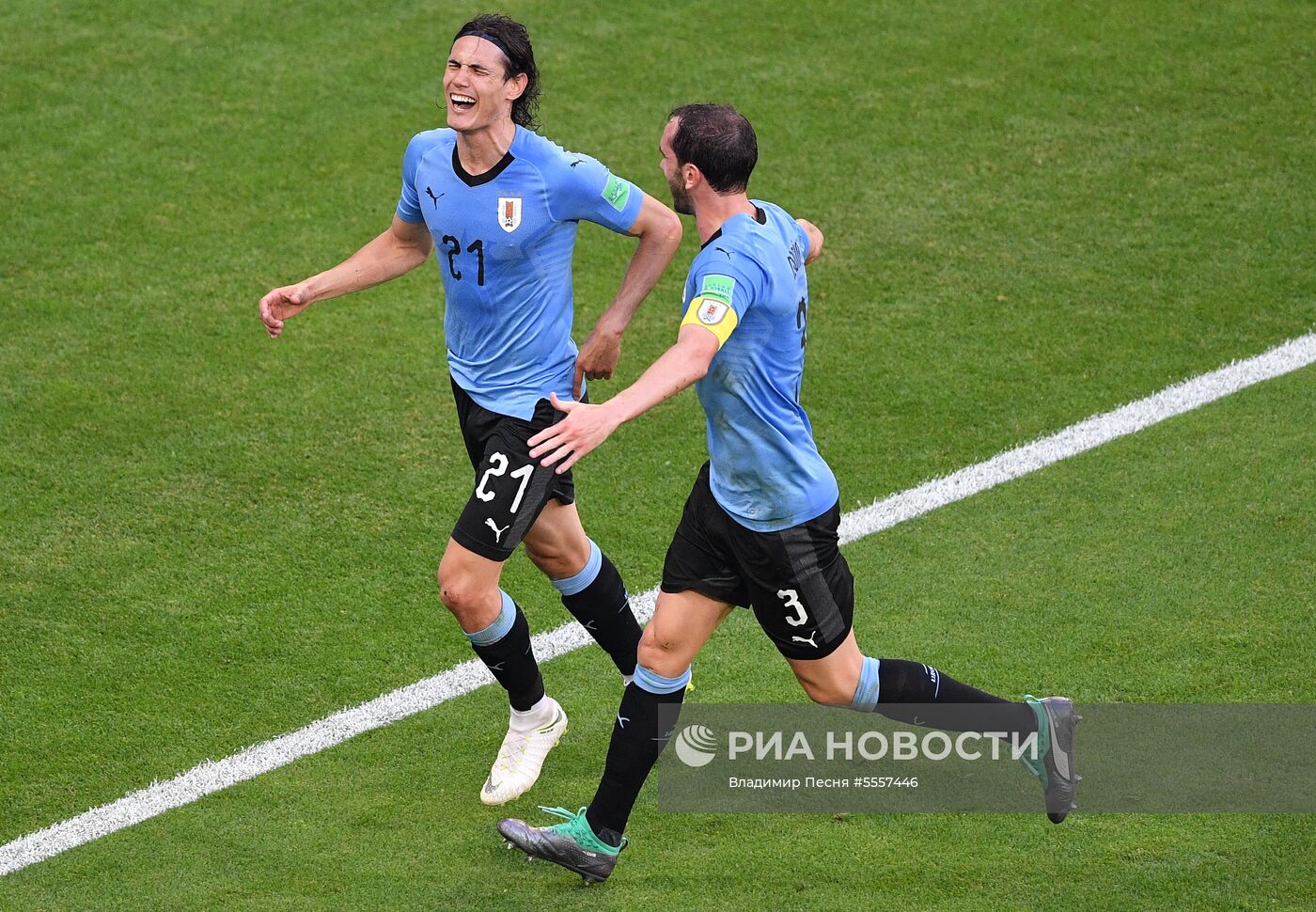 Футбол. ЧМ-2018. Матч Уругвай - Россия