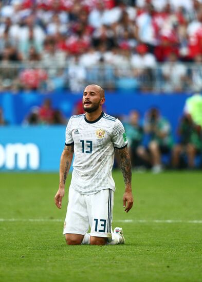 Футбол. ЧМ-2018. Матч Уругвай - Россия