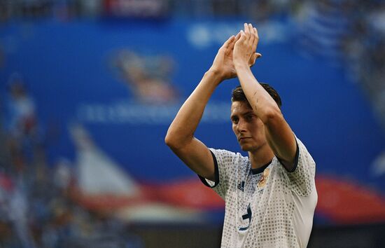 Футбол. ЧМ-2018. Матч Уругвай - Россия