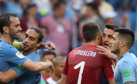 Футбол. ЧМ-2018. Матч Уругвай - Россия