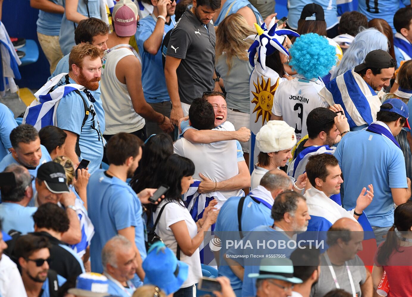 Футбол. ЧМ-2018. Матч Уругвай - Россия