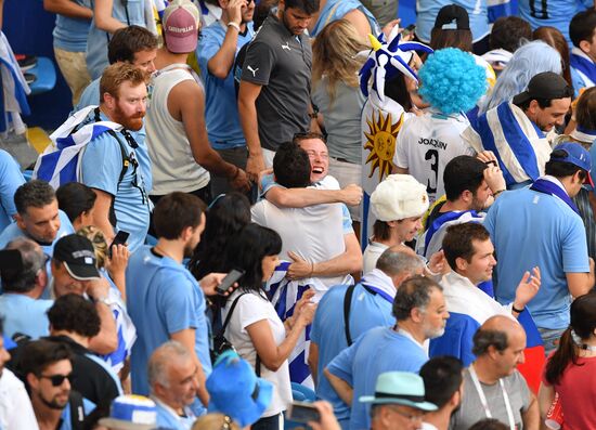 Футбол. ЧМ-2018. Матч Уругвай - Россия