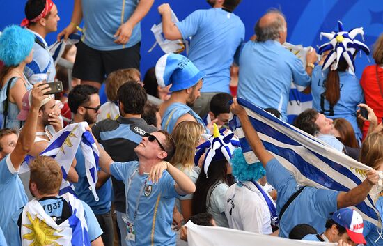 Футбол. ЧМ-2018. Матч Уругвай - Россия