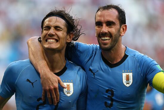 Футбол. ЧМ-2018. Матч Уругвай - Россия