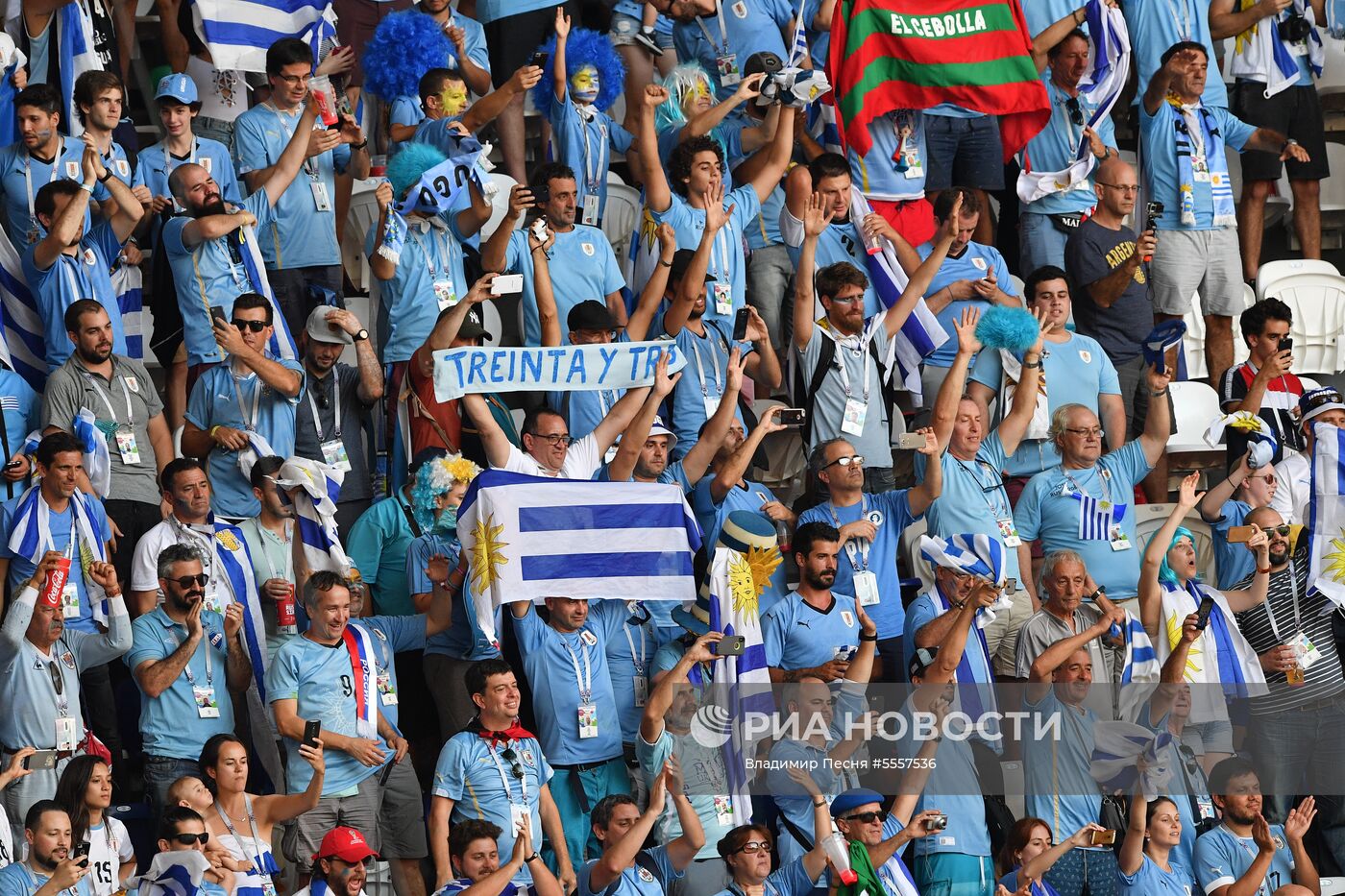 Футбол. ЧМ-2018. Матч Уругвай - Россия
