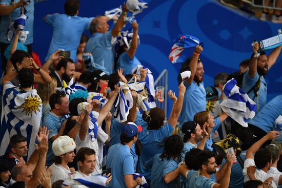 Футбол. ЧМ-2018. Матч Уругвай - Россия