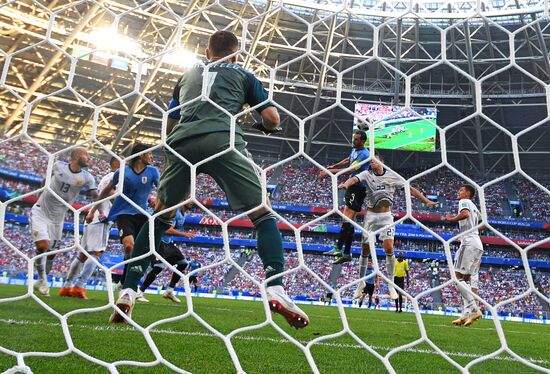 Футбол. ЧМ-2018. Матч Уругвай - Россия