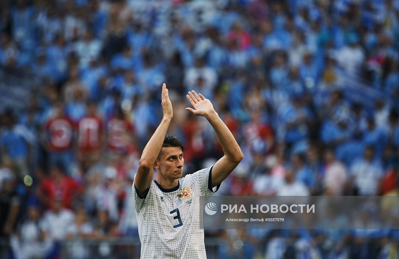 Футбол. ЧМ-2018. Матч Уругвай - Россия