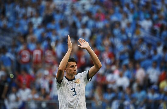 Футбол. ЧМ-2018. Матч Уругвай - Россия