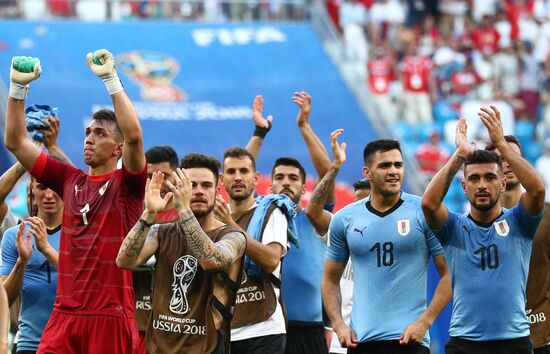 Футбол. ЧМ-2018. Матч Уругвай - Россия