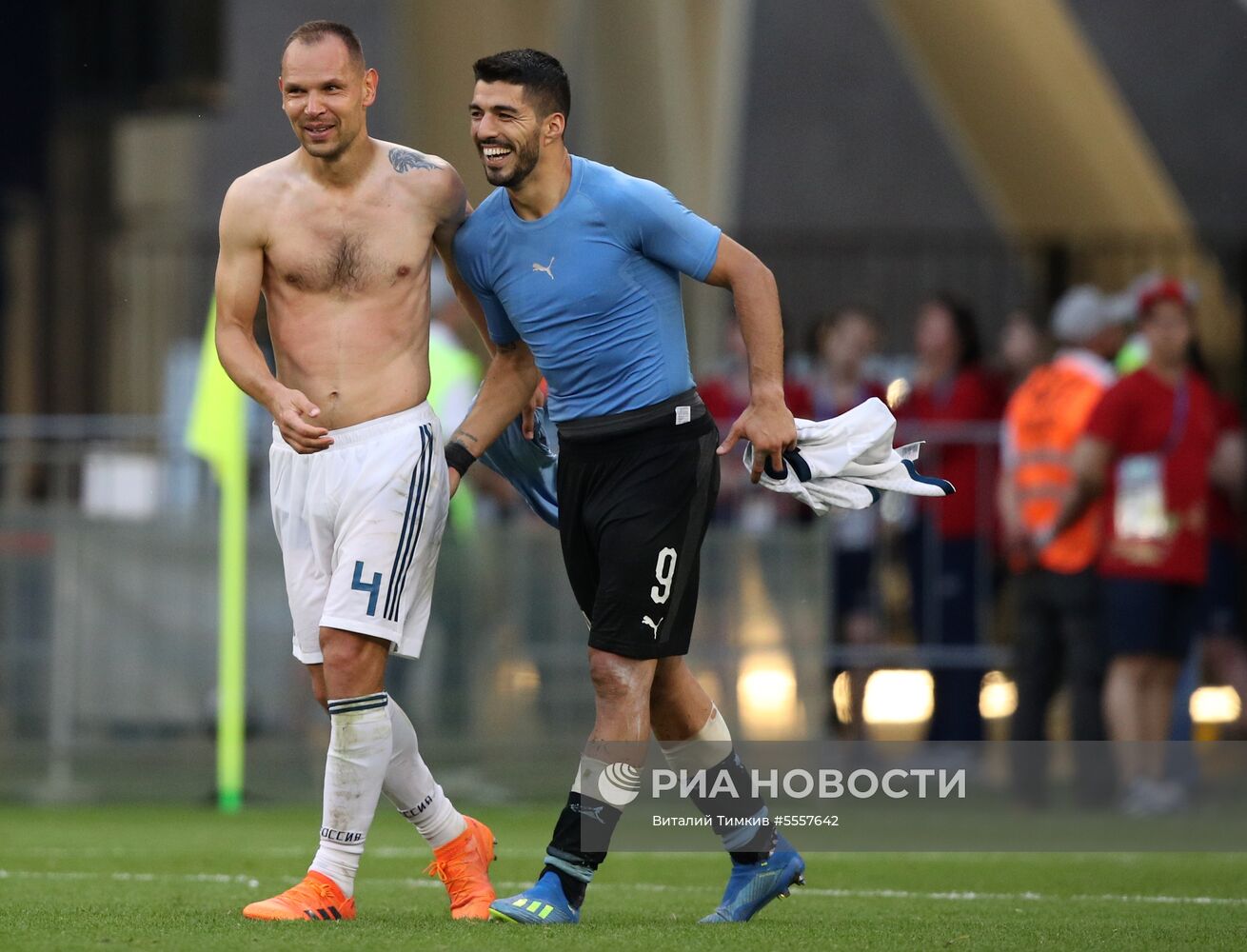 Футбол. ЧМ-2018. Матч Уругвай - Россия