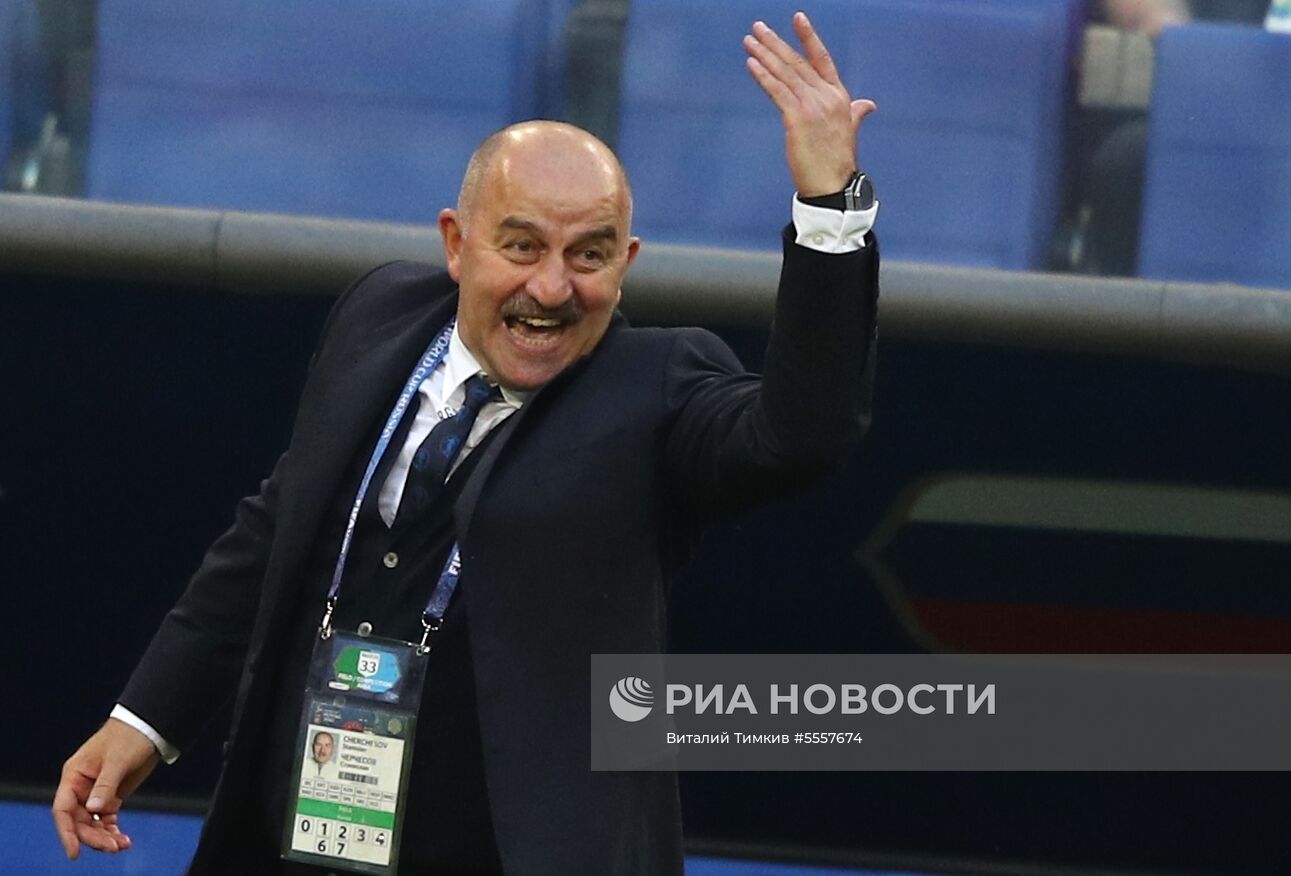 Футбол. ЧМ-2018. Матч Уругвай - Россия