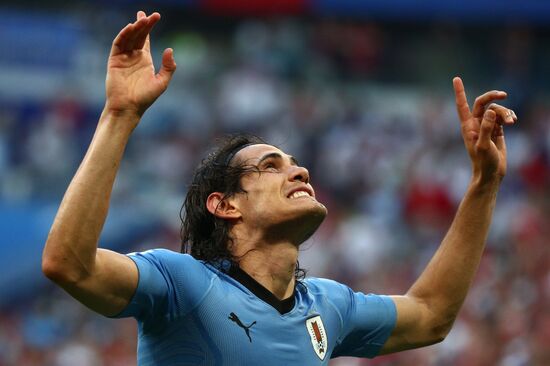 Футбол. ЧМ-2018. Матч Уругвай - Россия