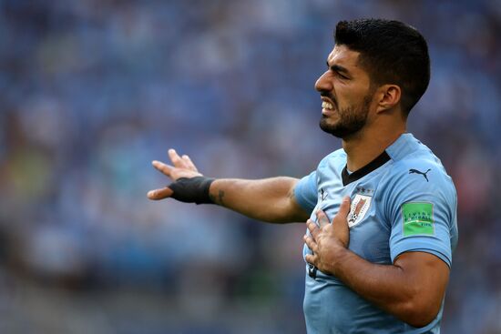 Футбол. ЧМ-2018. Матч Уругвай - Россия