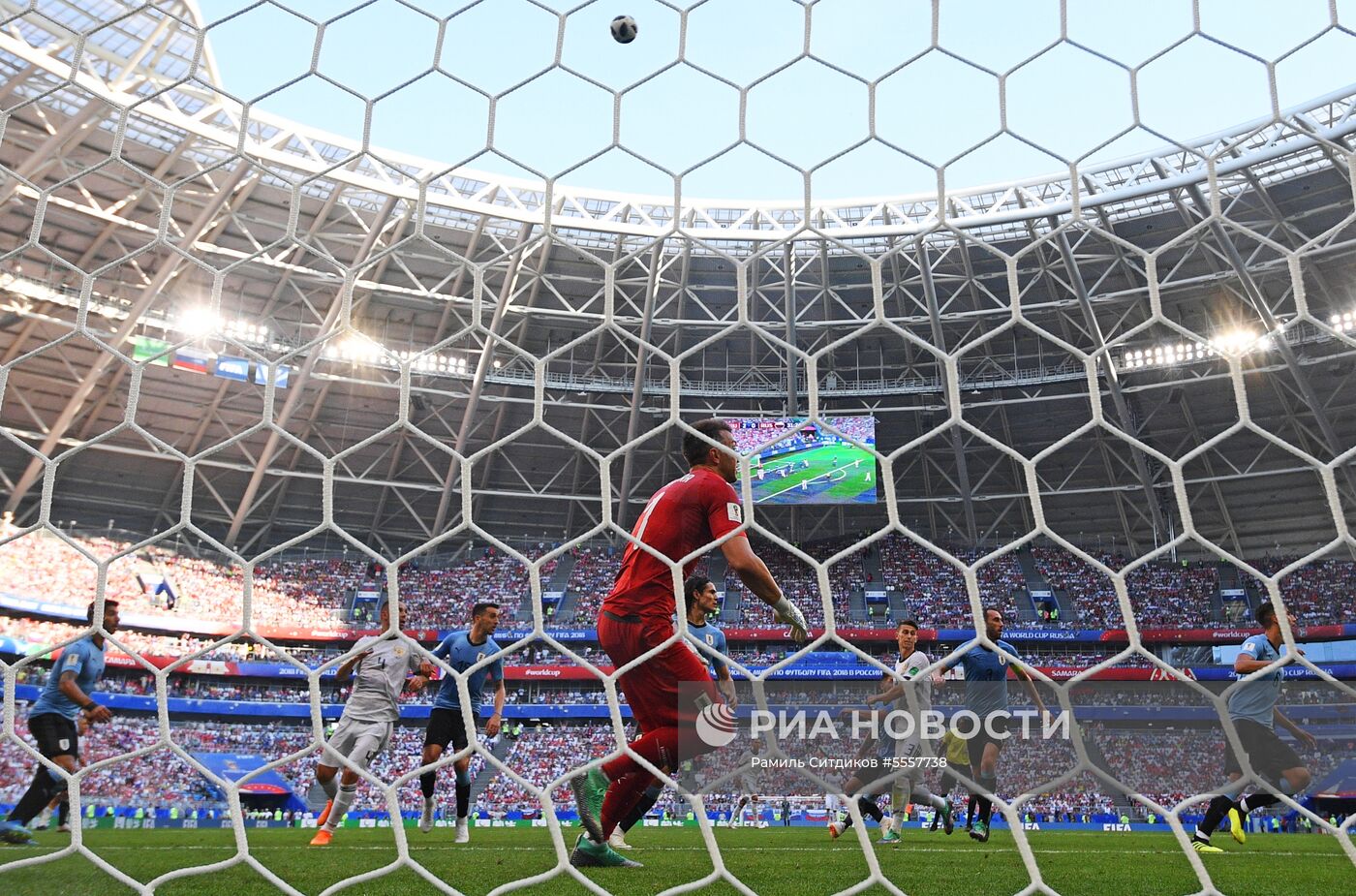 Футбол. ЧМ-2018. Матч Уругвай - Россия