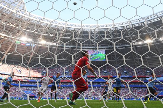 Футбол. ЧМ-2018. Матч Уругвай - Россия