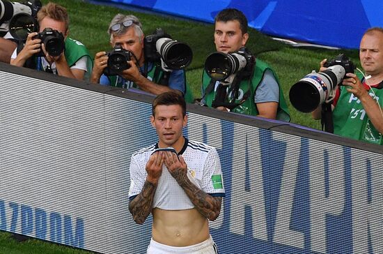 Футбол. ЧМ-2018. Матч Уругвай - Россия