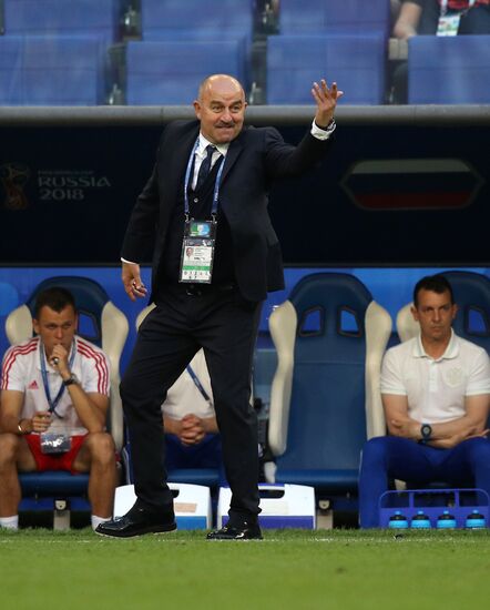 Футбол. ЧМ-2018. Матч Уругвай - Россия