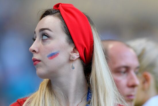 Футбол. ЧМ-2018. Матч Уругвай - Россия