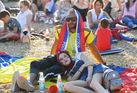 Просмотр матча ЧМ-2018 по футболу между сборными Уругвая и России