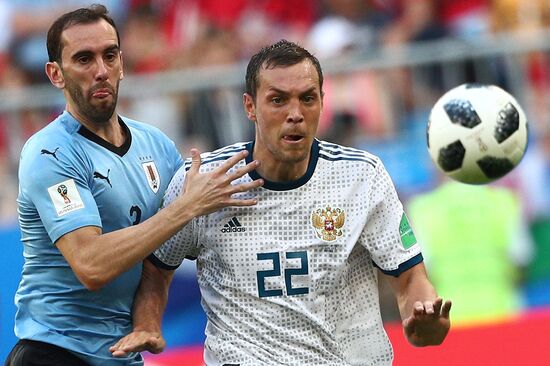 Футбол. ЧМ-2018. Матч Уругвай - Россия