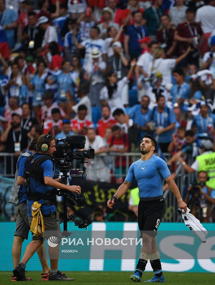 Футбол. ЧМ-2018. Матч Уругвай - Россия