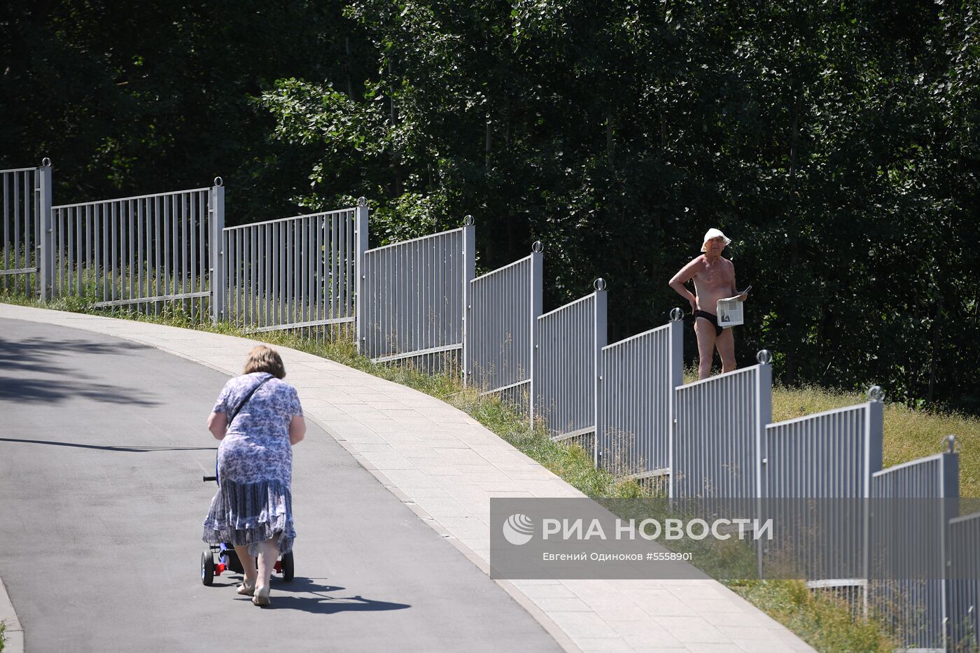 Парк Левобережный в Москве