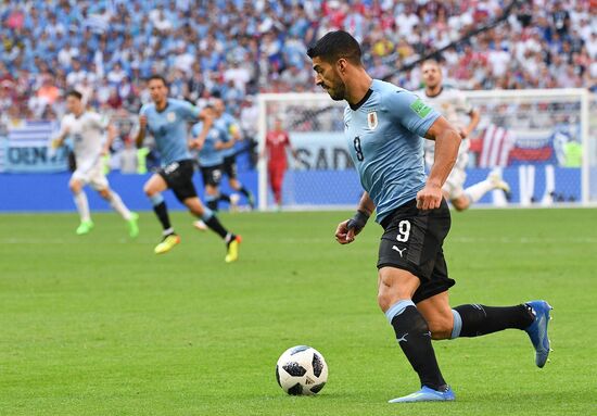 Футбол. ЧМ-2018. Матч Уругвай - Россия