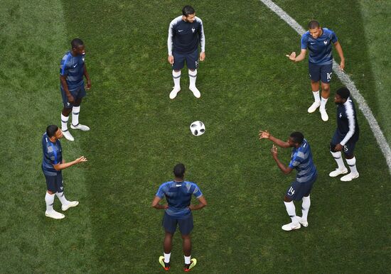 Футбол. ЧМ-2018. Матч Дания - Франция