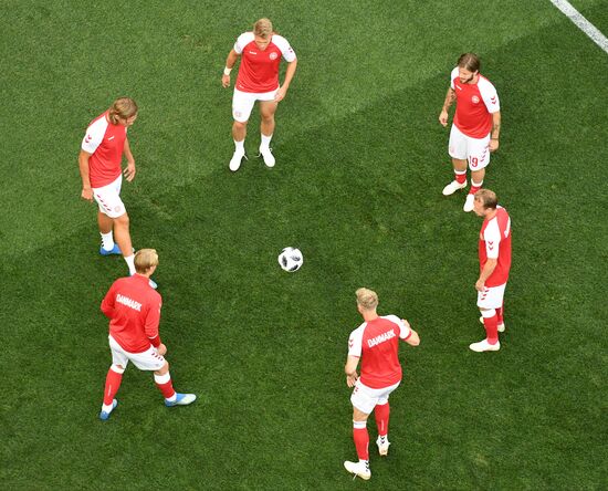 Футбол. ЧМ-2018. Матч Дания - Франция