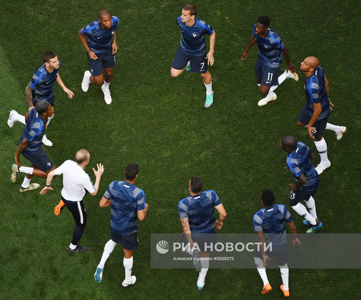 Футбол. ЧМ-2018. Матч Дания - Франция