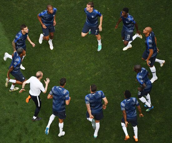 Футбол. ЧМ-2018. Матч Дания - Франция