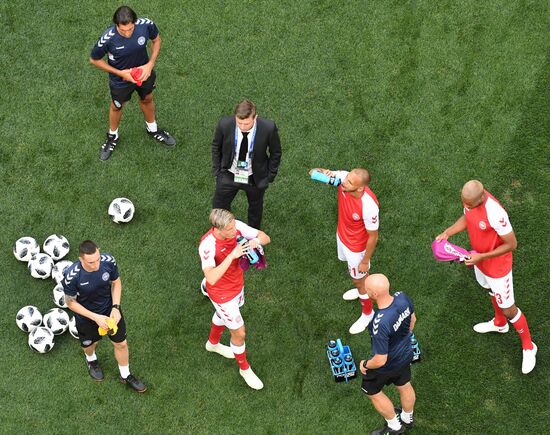 Футбол. ЧМ-2018. Матч Дания - Франция