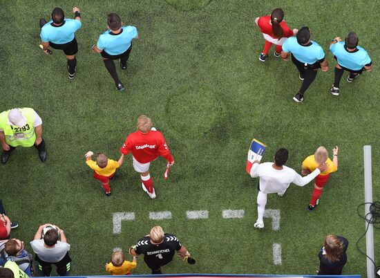 Футбол. ЧМ-2018. Матч Дания - Франция