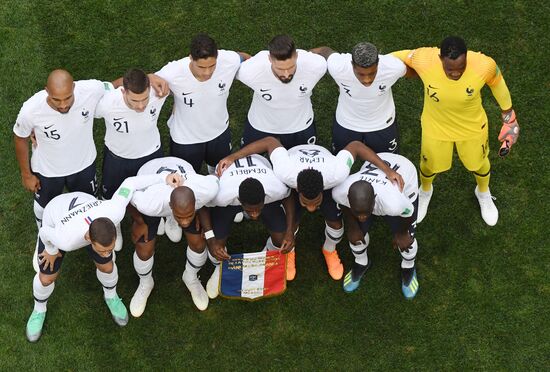 Футбол. ЧМ-2018. Матч Дания - Франция