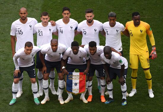 Футбол. ЧМ-2018. Матч Дания - Франция