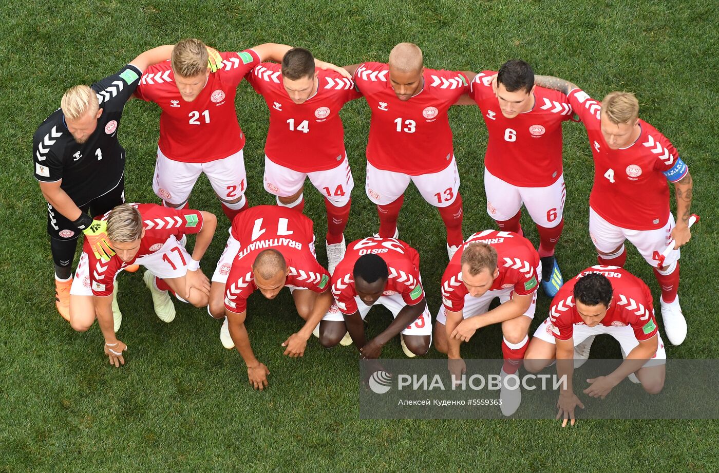 Футбол. ЧМ-2018. Матч Дания - Франция