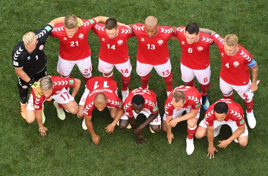 Футбол. ЧМ-2018. Матч Дания - Франция