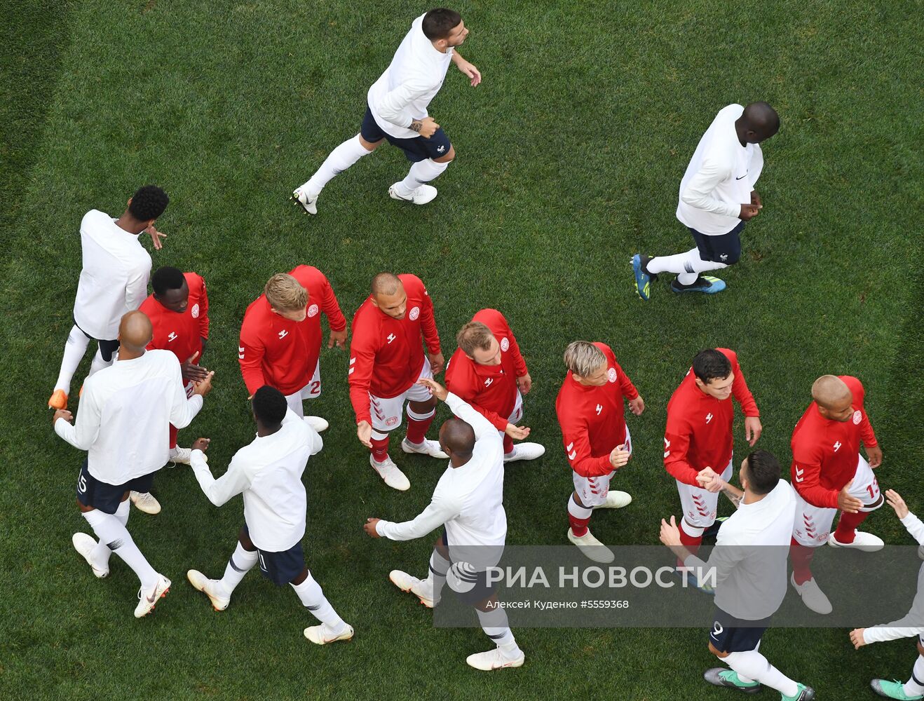 Футбол. ЧМ-2018. Матч Дания - Франция